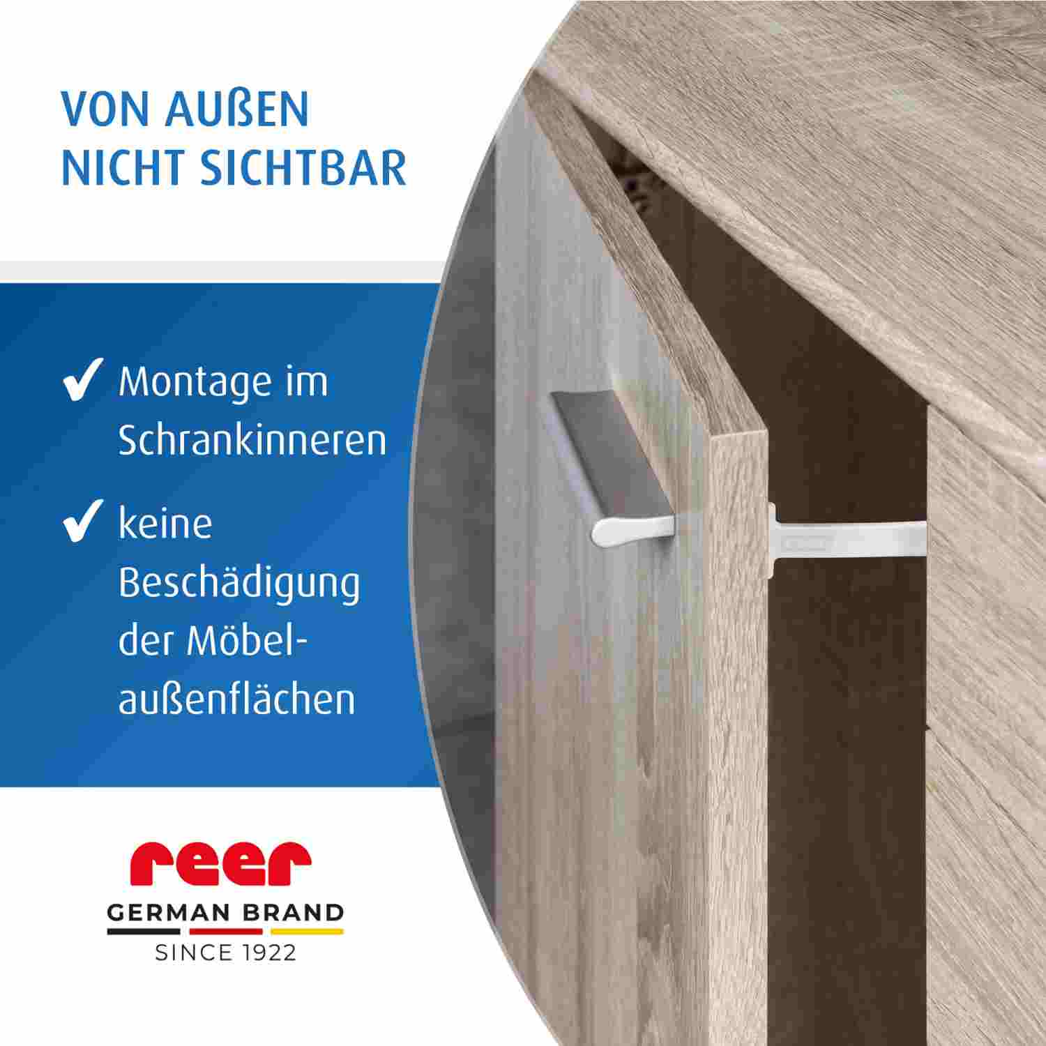 Produkt angebracht