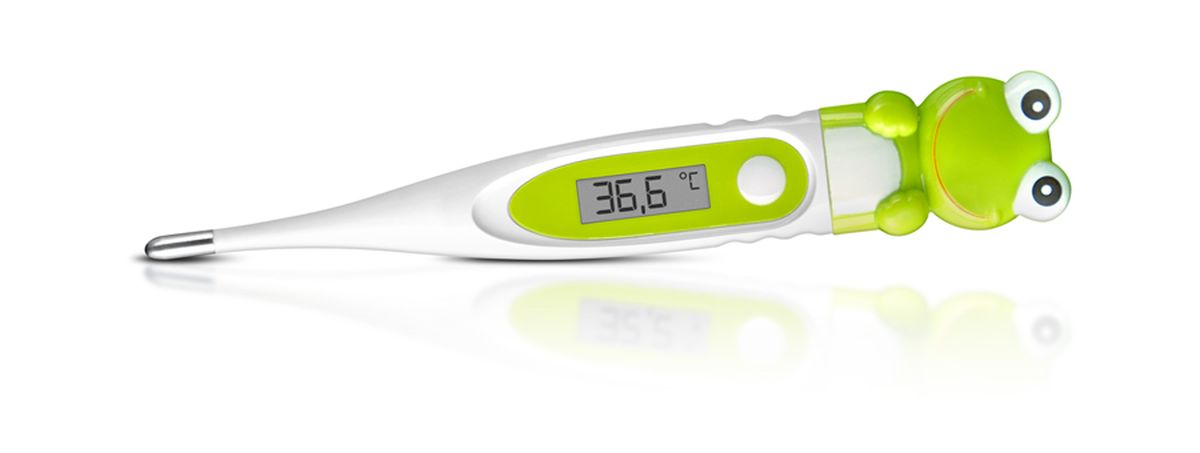 Digital fever thermometer 'frog'