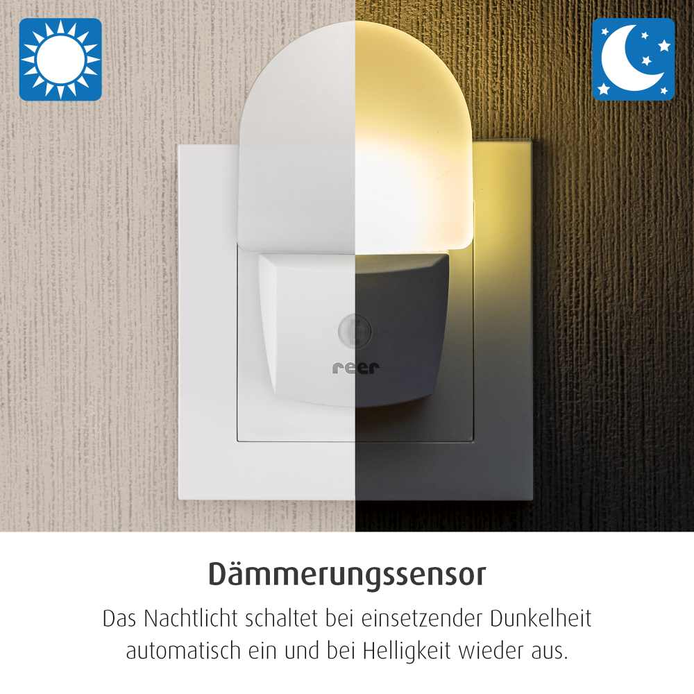 Nightguide - night light with dusk sensor