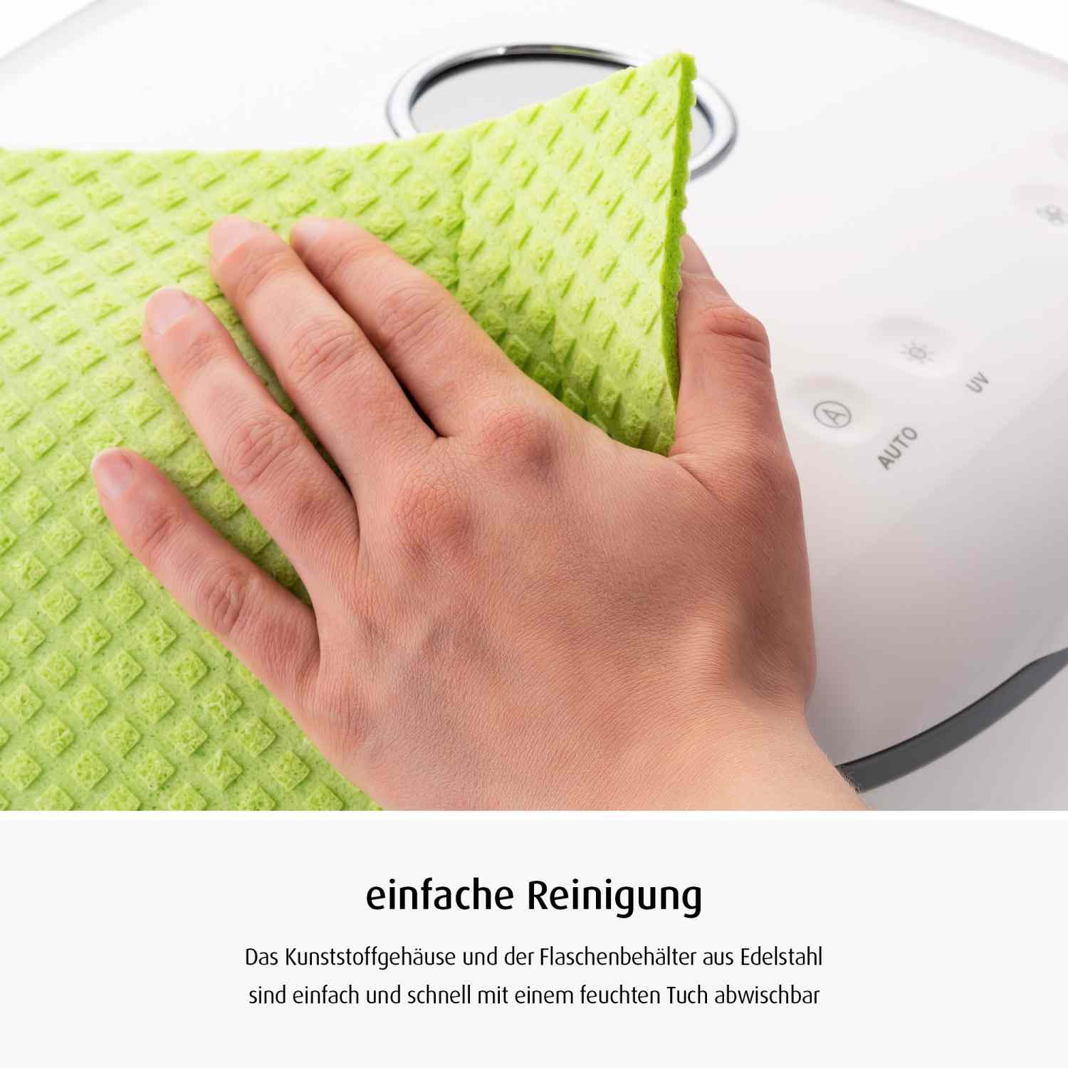 einfache Reinigung 