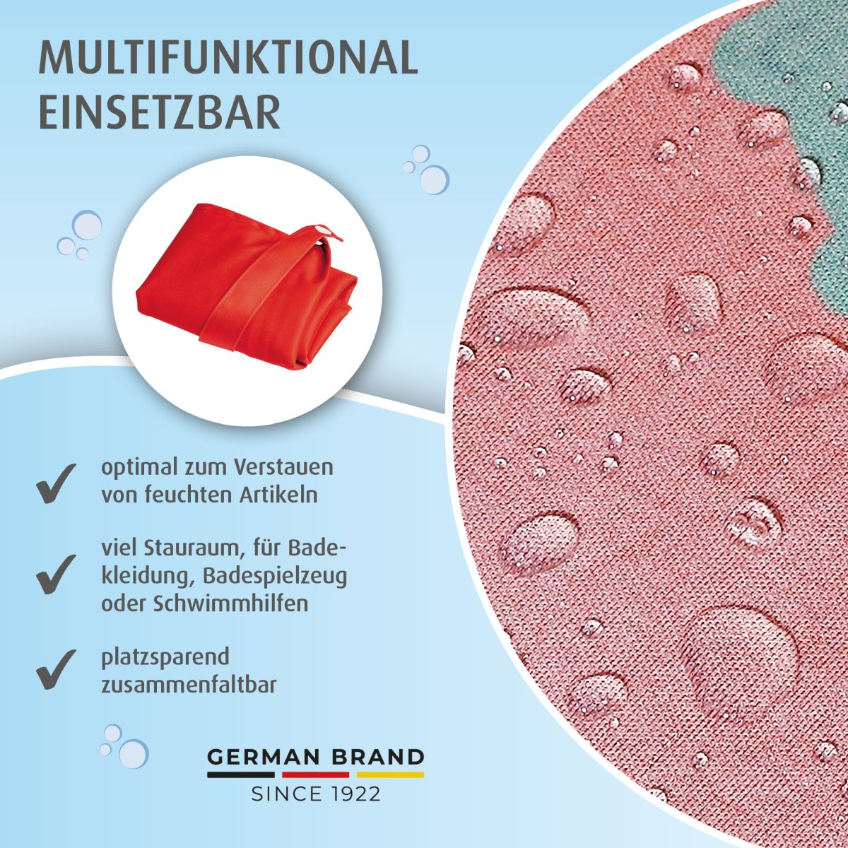 Wetbag multifunktional einsetzbar
