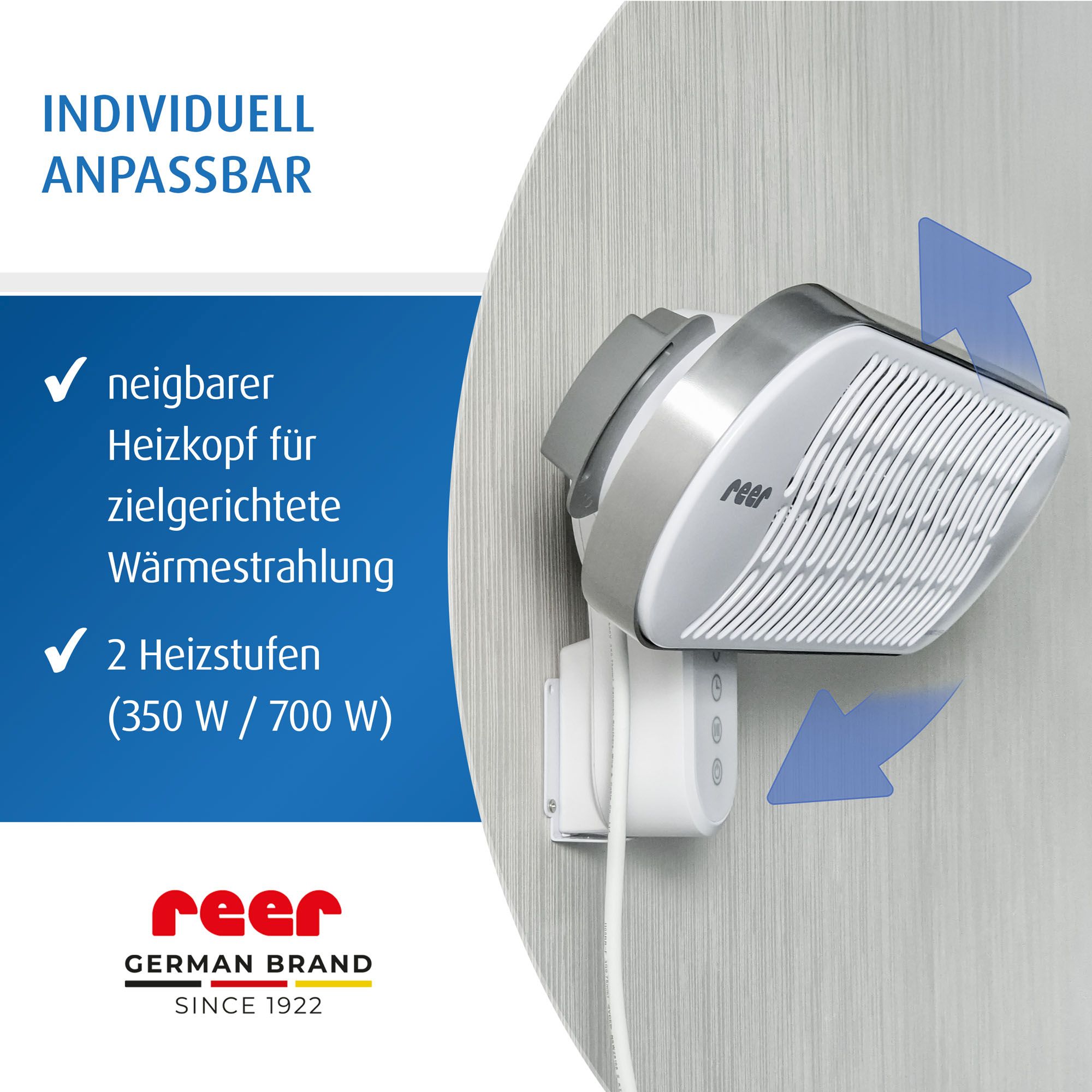 HeatCare+ Flex, 2in1 Stand- und Wandgerät
