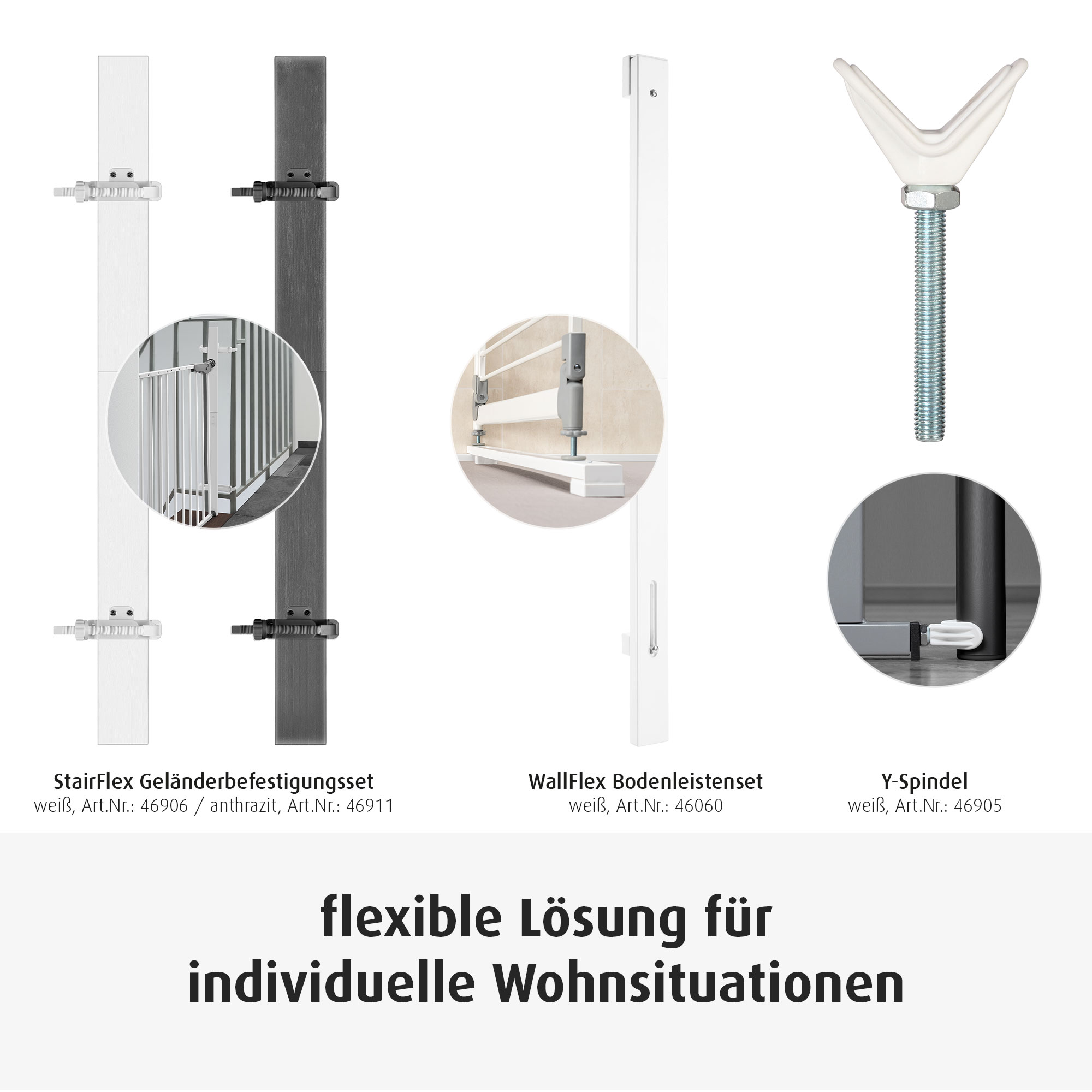 WallFlex Bodenleistenset