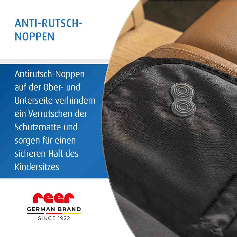 Nahaufnahme der Schutzunterlage.
