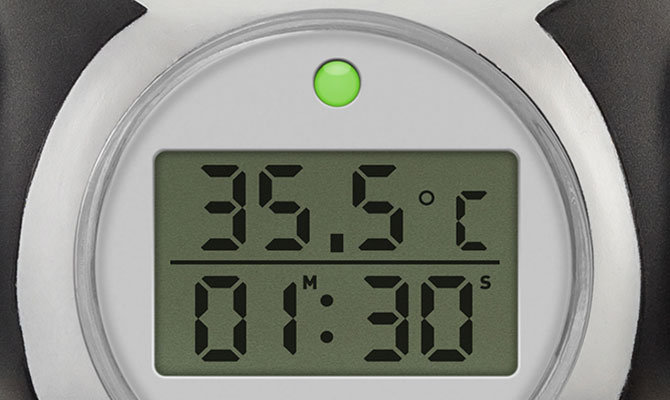 Einfache Temperaturkontrolle