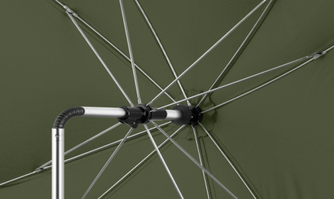 Individuell an den Sonnenstand anpassbar 