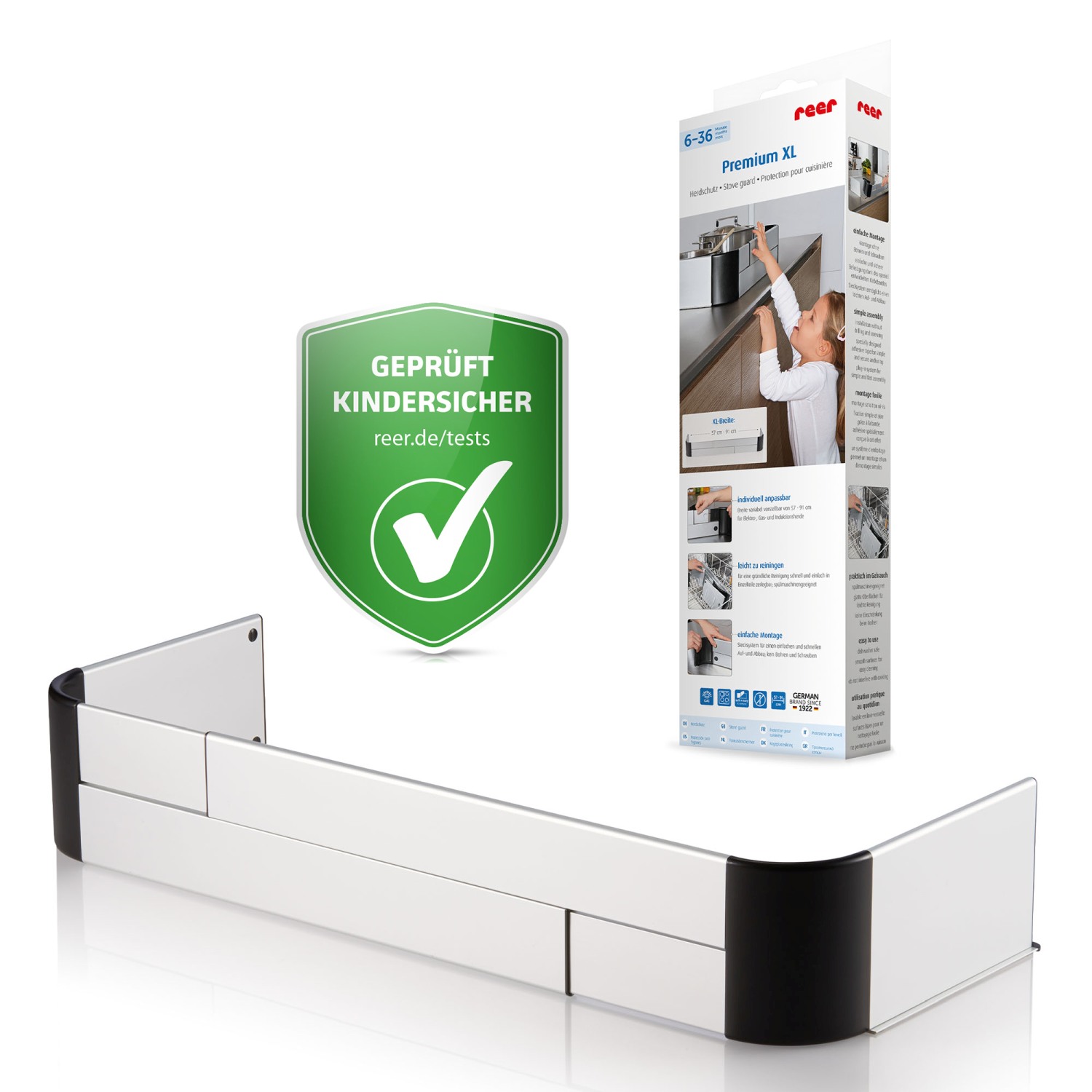 Produkt vor weißem Hintergrund