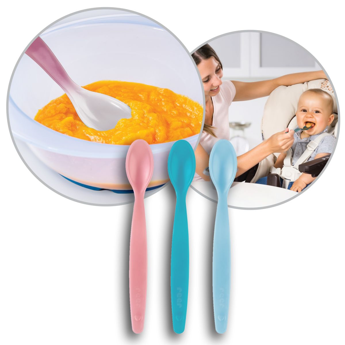 MagicSpoon baby spoon with temperature indication
