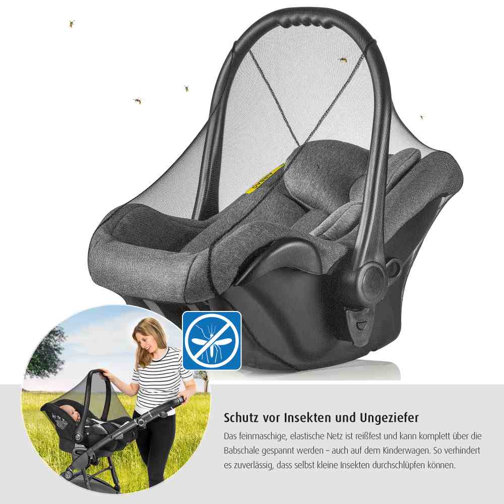 BiteSafe mosquito net for baby carrier