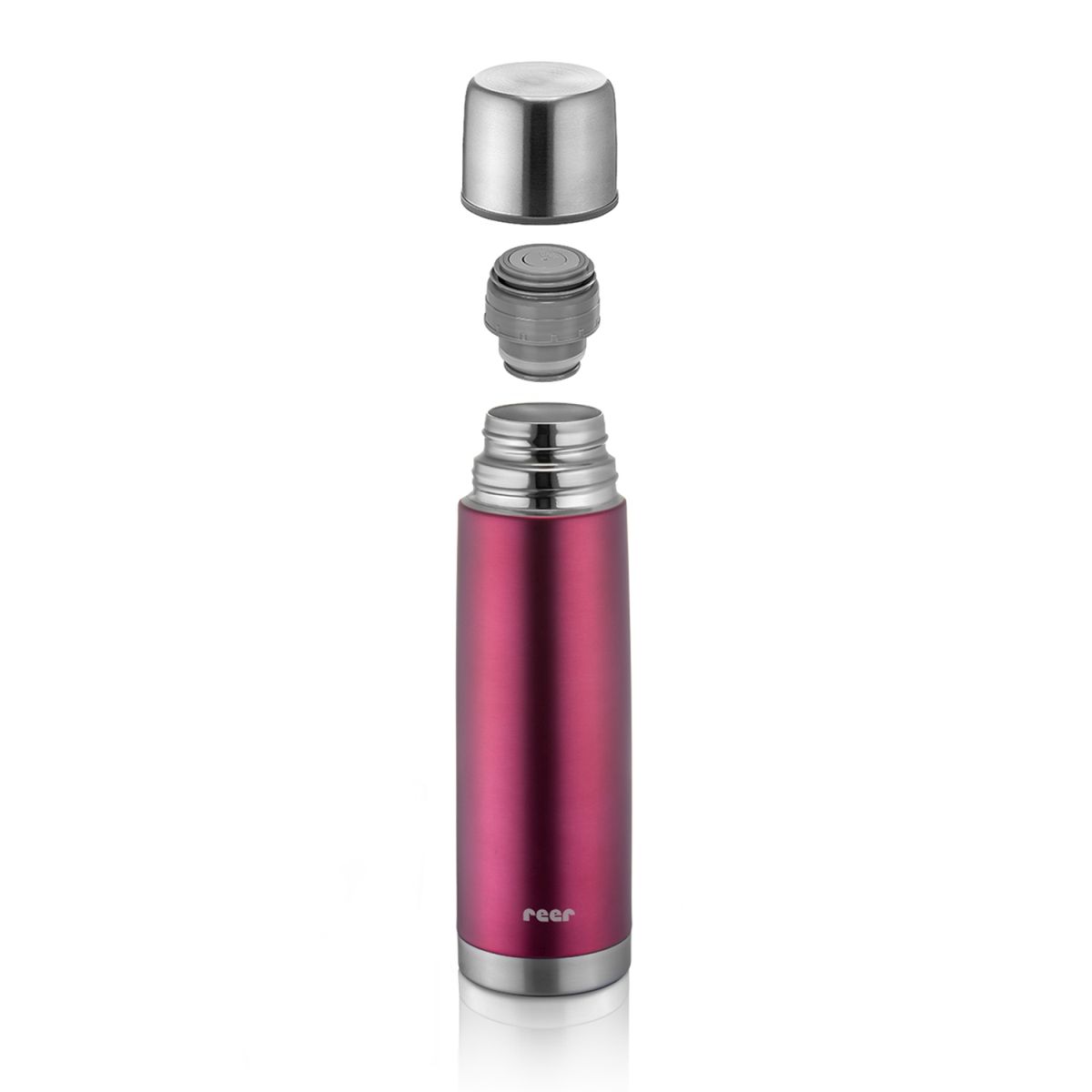 ColourCupstainless steel vacuum bottle, 500 ml, berry red