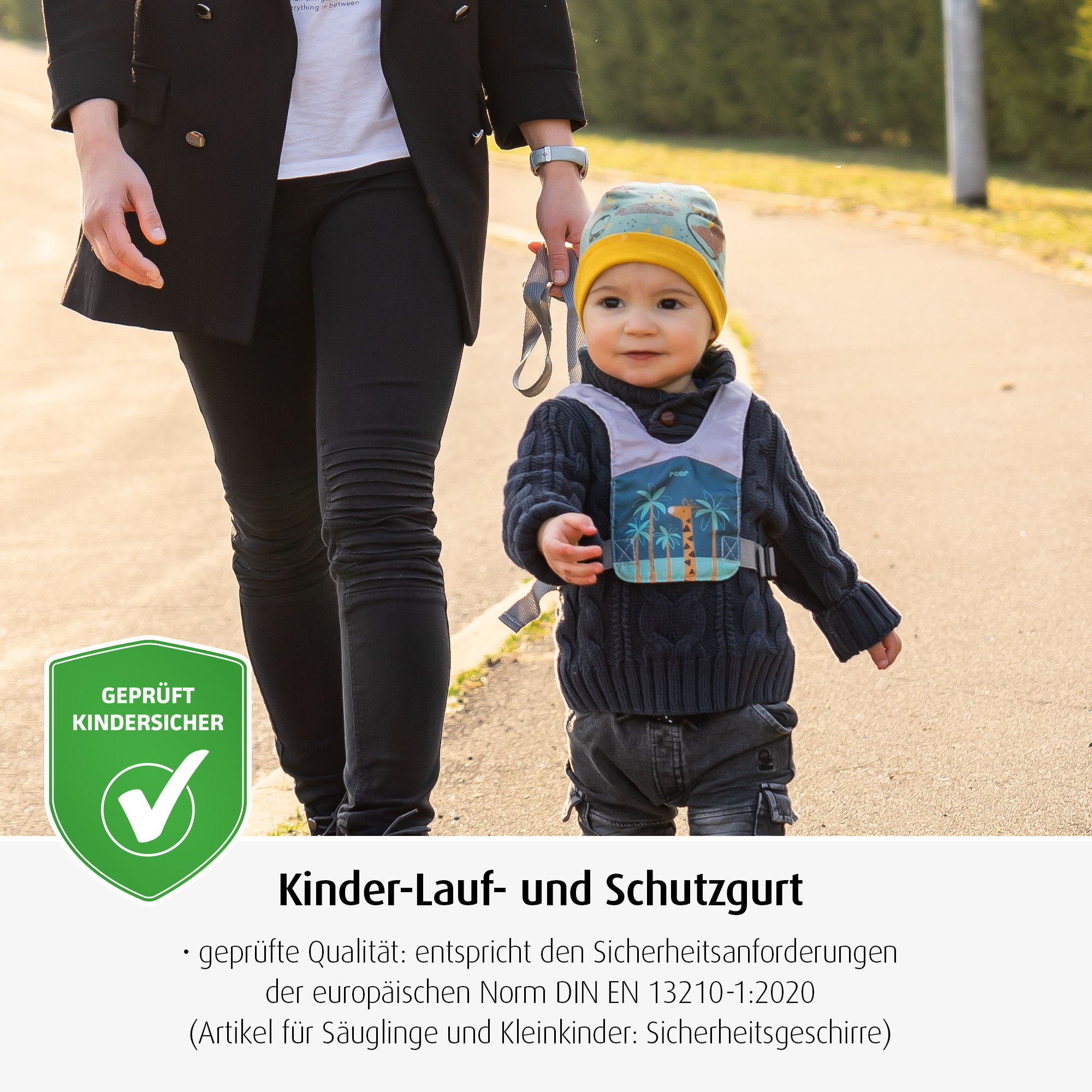 TravelkidGo Kinder-Lauf- und Schutzgurt